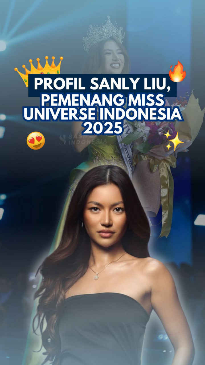 Profil Sanly Liu, Pemenang Miss Universe Indonesia 2025