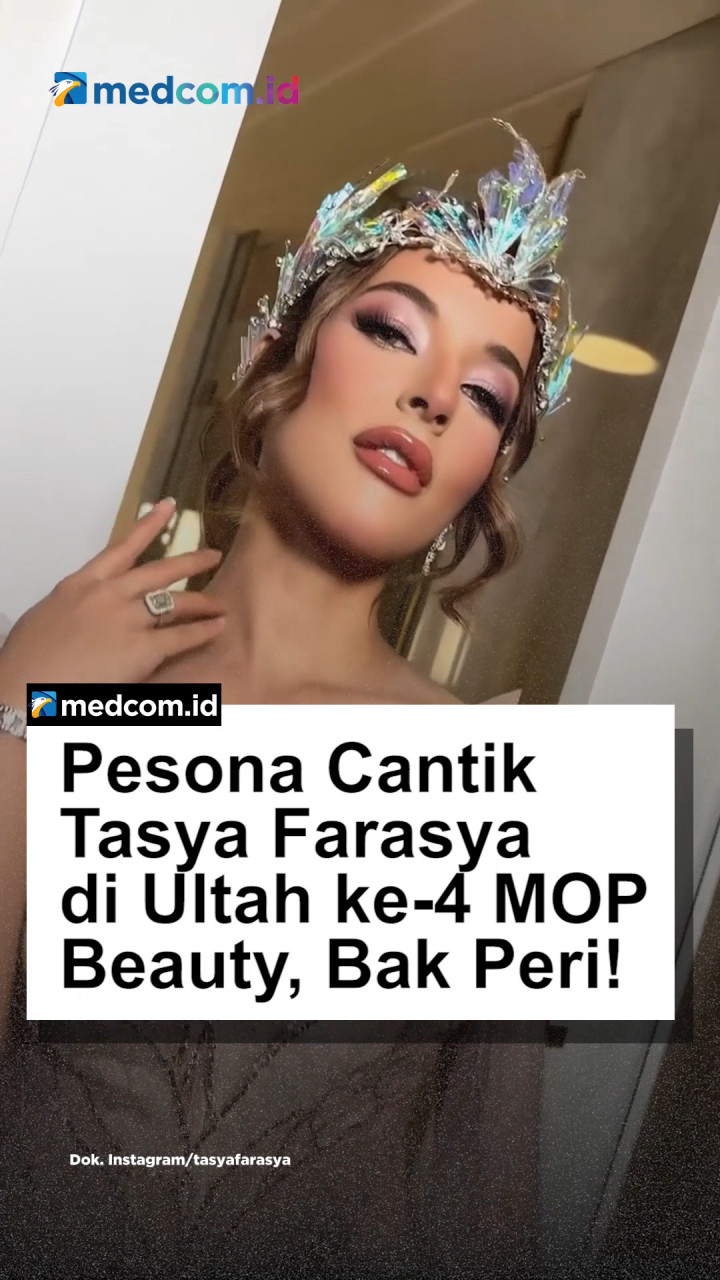 Pesona Tasya Farasya di Perayaan 4 Tahun MOP Beauty, Bak Peri!