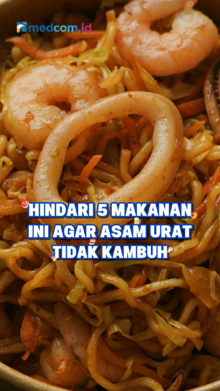 Hindari 5 Makanan Ini agar Asam Urat Tidak Kambuh