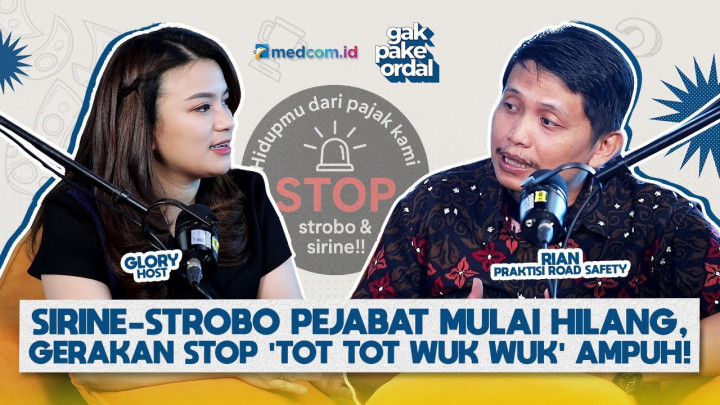 Sirine-Strobo Pejabat Mulai Hilang! Gerakan Stop 'Tot Tot Wuk Wuk' Berhasil?