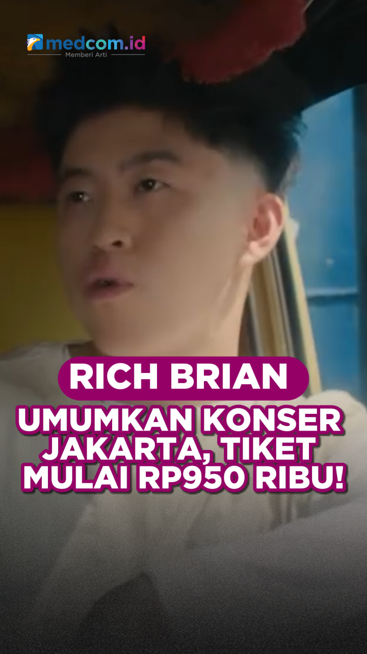 Rich Brian Umumkan Konser Jakarta, Tiket Mulai Rp950 Ribu!