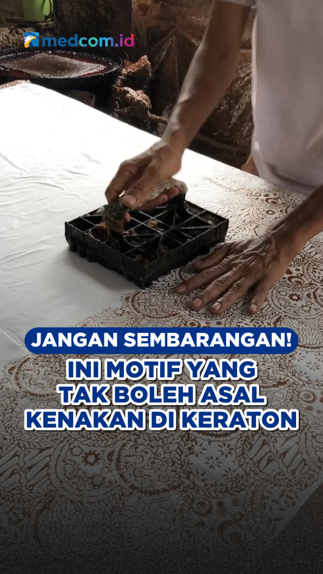 Jangan Sembarangan! Ini Motif yang Tak Boleh Asal Kenakan di Keraton