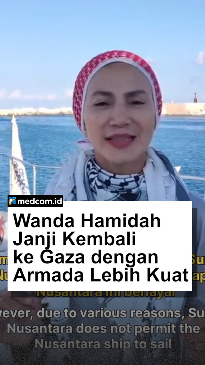 Wanda Hamidah Janji Kembali ke Gaza dengan Armada Lebih Kuat