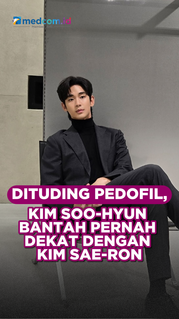 Dituding Pedofil, Kim Soo-hyun Bantah Pernah Dekat dengan Kim Sae-ron