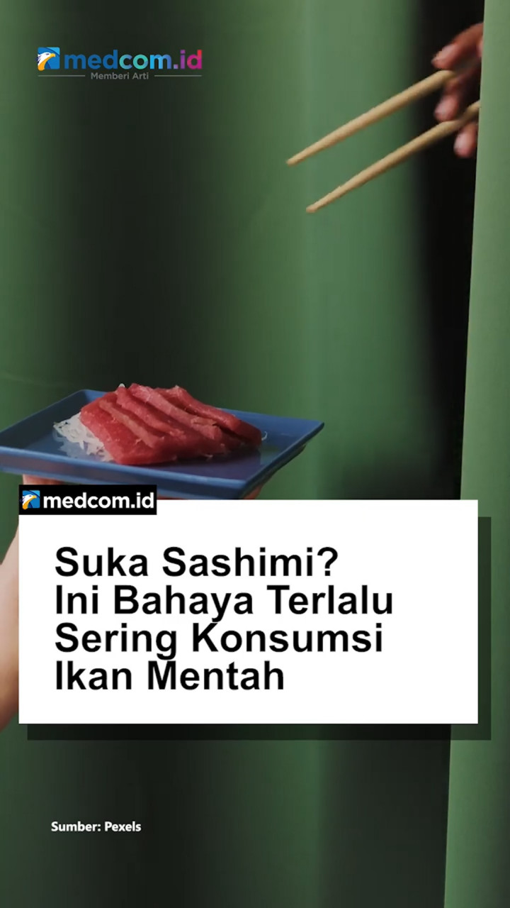 Suka Sashimi? Ini Bahaya Terlalu Sering Konsumsi Ikan Mentah