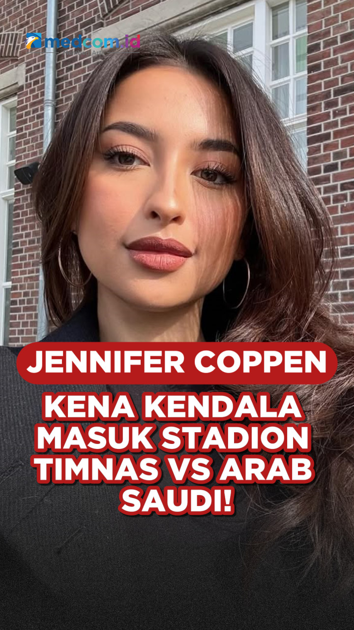 Jennifer Coppen Kena Kendala Masuk Stadion Timnas vs Arab Saudi!