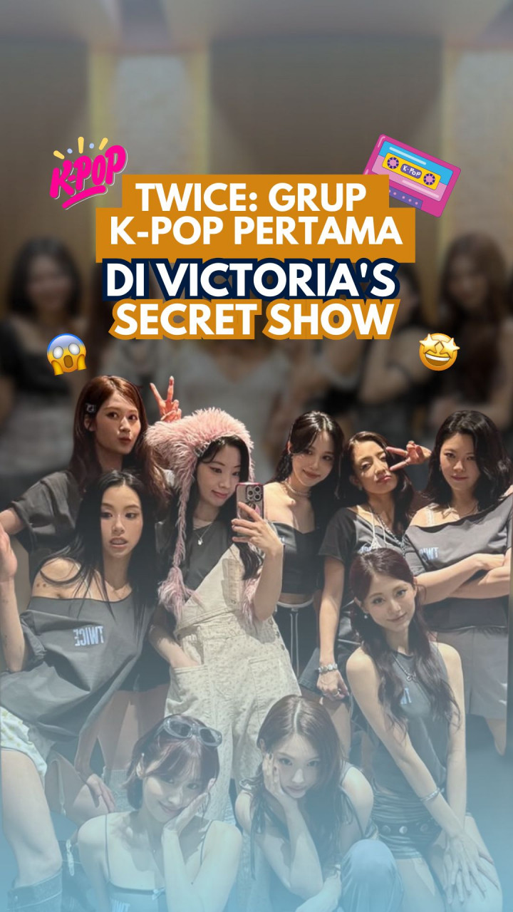 TWICE: Grup K-Pop Pertama di Victoria's Secret Show