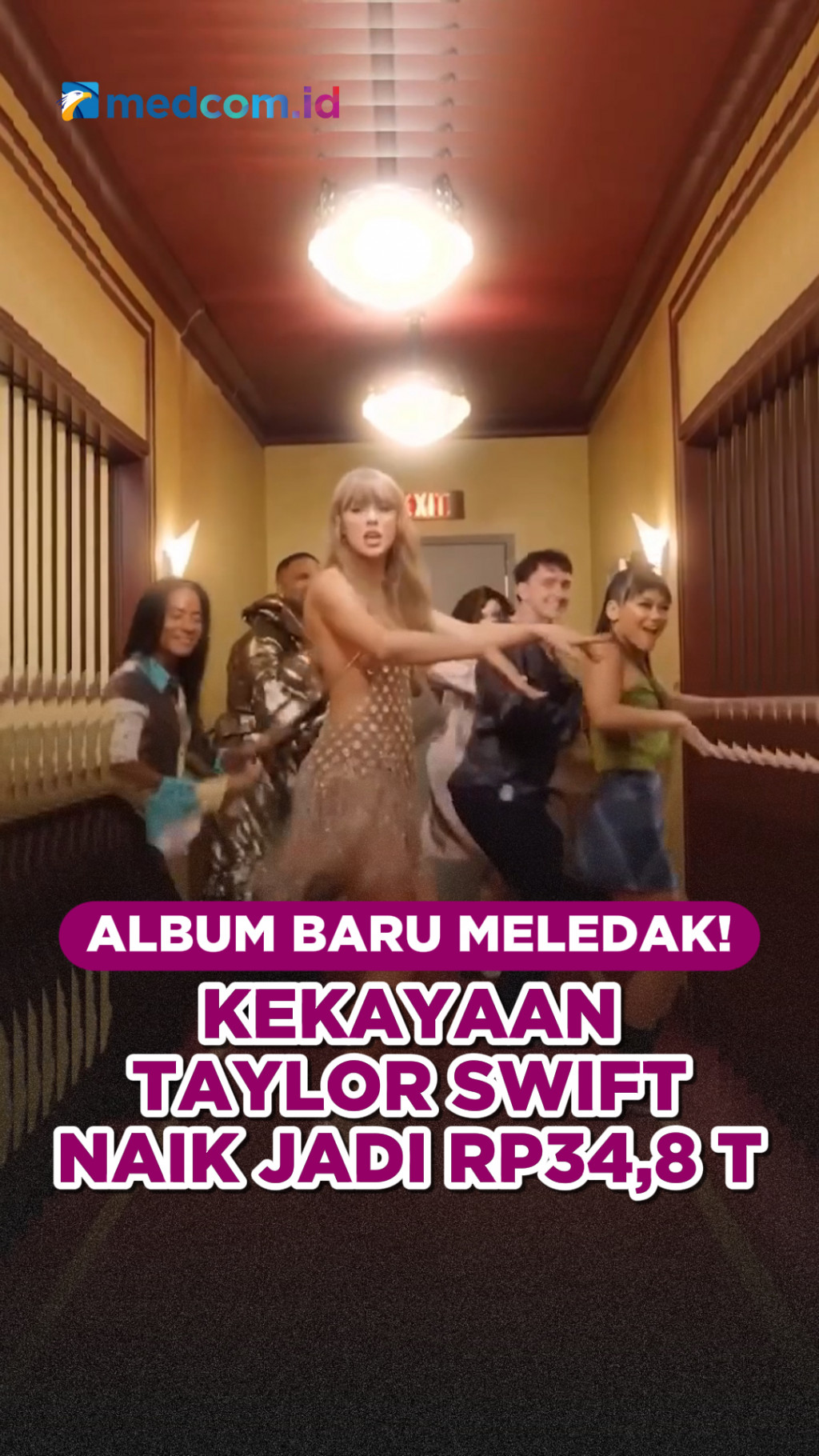 Album Baru Meledak! Kekayaan Taylor Swift Naik Jadi Rp34,8 Triliun