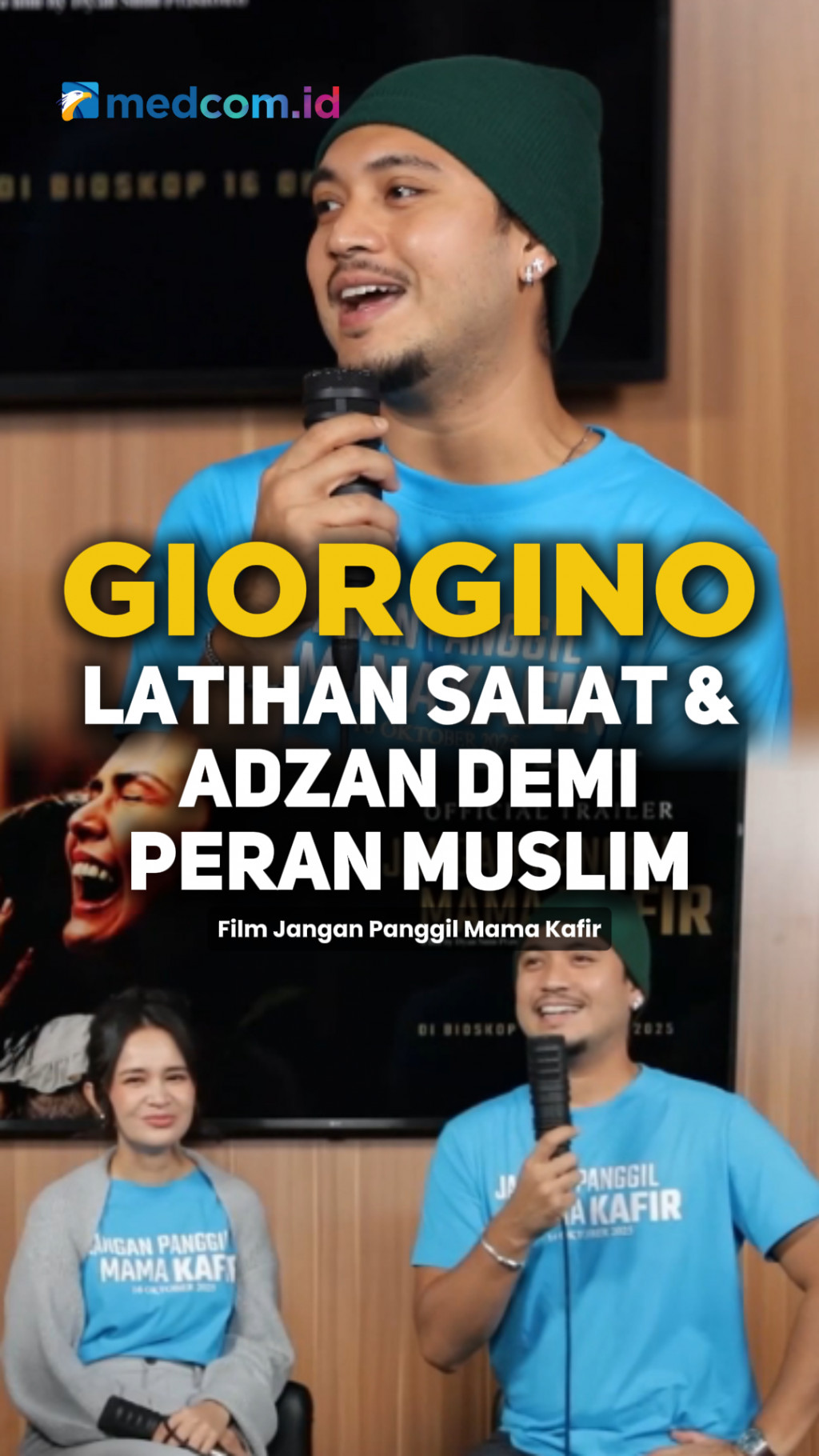 Giorgino Abraham Belajar Salat demi Peran Laki-Laki Muslim di Jangan Panggil Mama Kafir