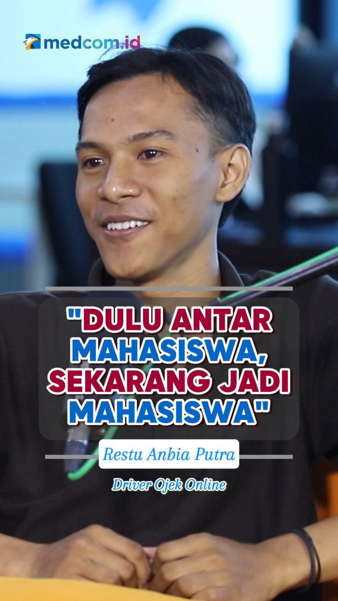 Kisah Haru Driver Ojol yang Dapat Beasiswa Kuliah di UNTAR