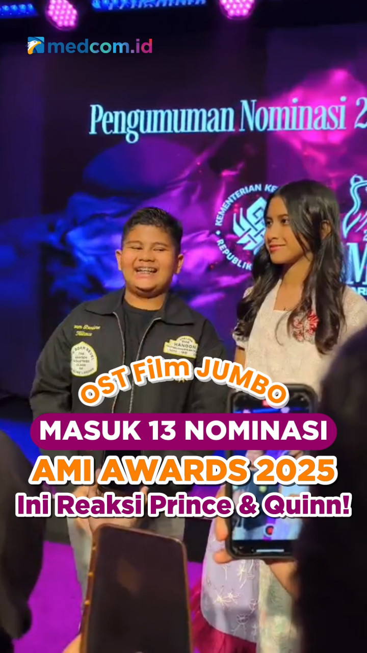 OST Film Jumbo Masuk 13 Nominasi AMI Awards, Ini Reaksi Prince & Quinn!
