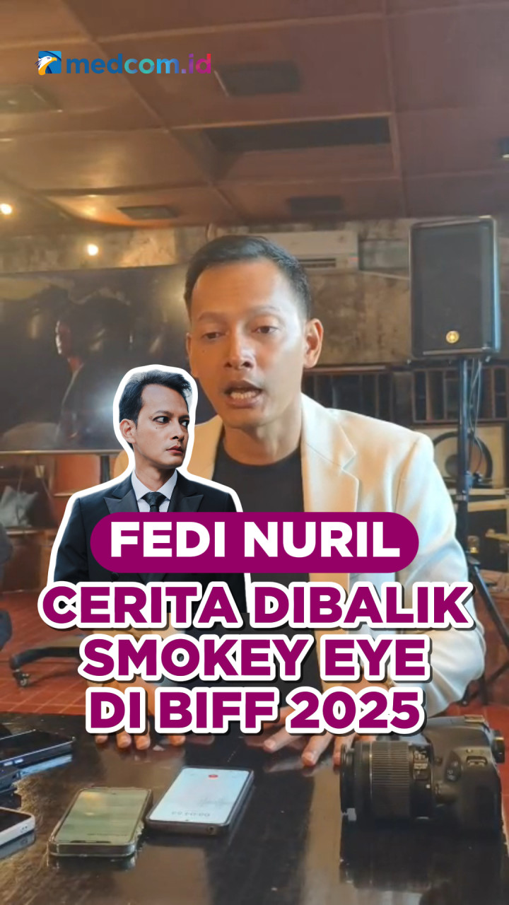 Viral di BIFF 2025, Fedi Nuril Cerita Soal Konsep di Balik Riasan Smokey Eye