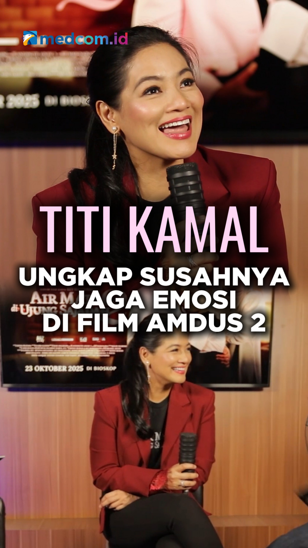 Titi Kamal Beberkan Tantangan Paling Berat di Film Air Mata di Ujung Sajadah 2