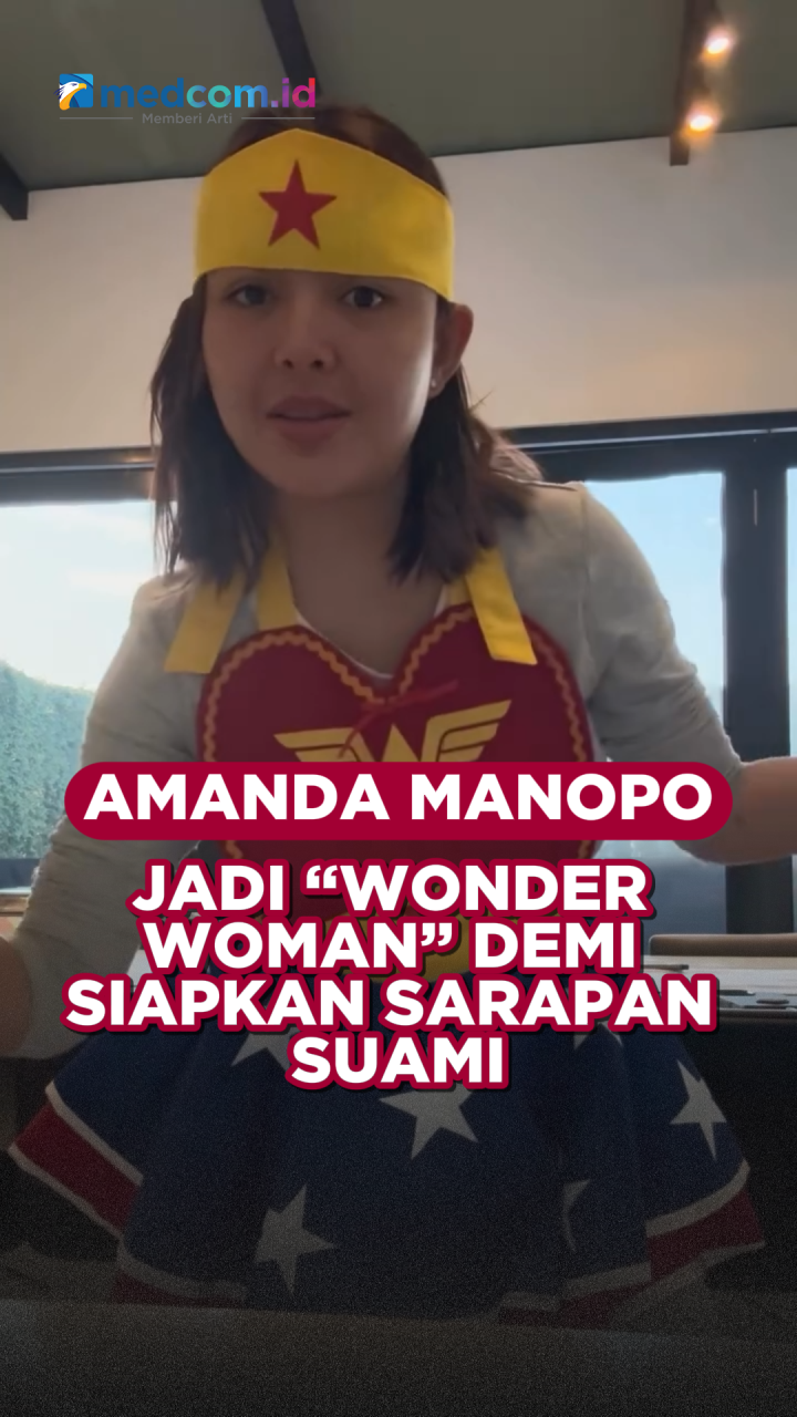 Amanda Manopo Jadi “Wonder Woman” Demi Siapkan Sarapan Suami
