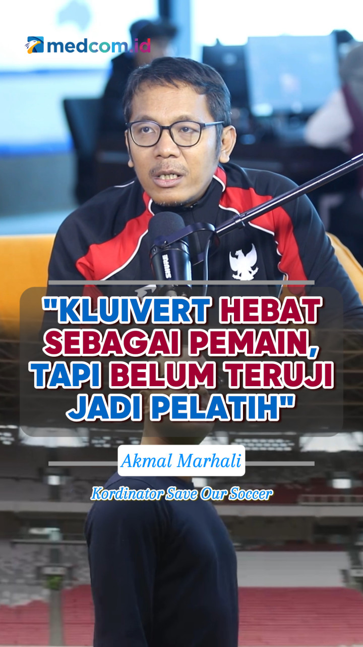 Akmal Marhali Nilai Kluivert Hebat Sebagai Pemain, Tapi Belum Teruji Jadi Pelatih