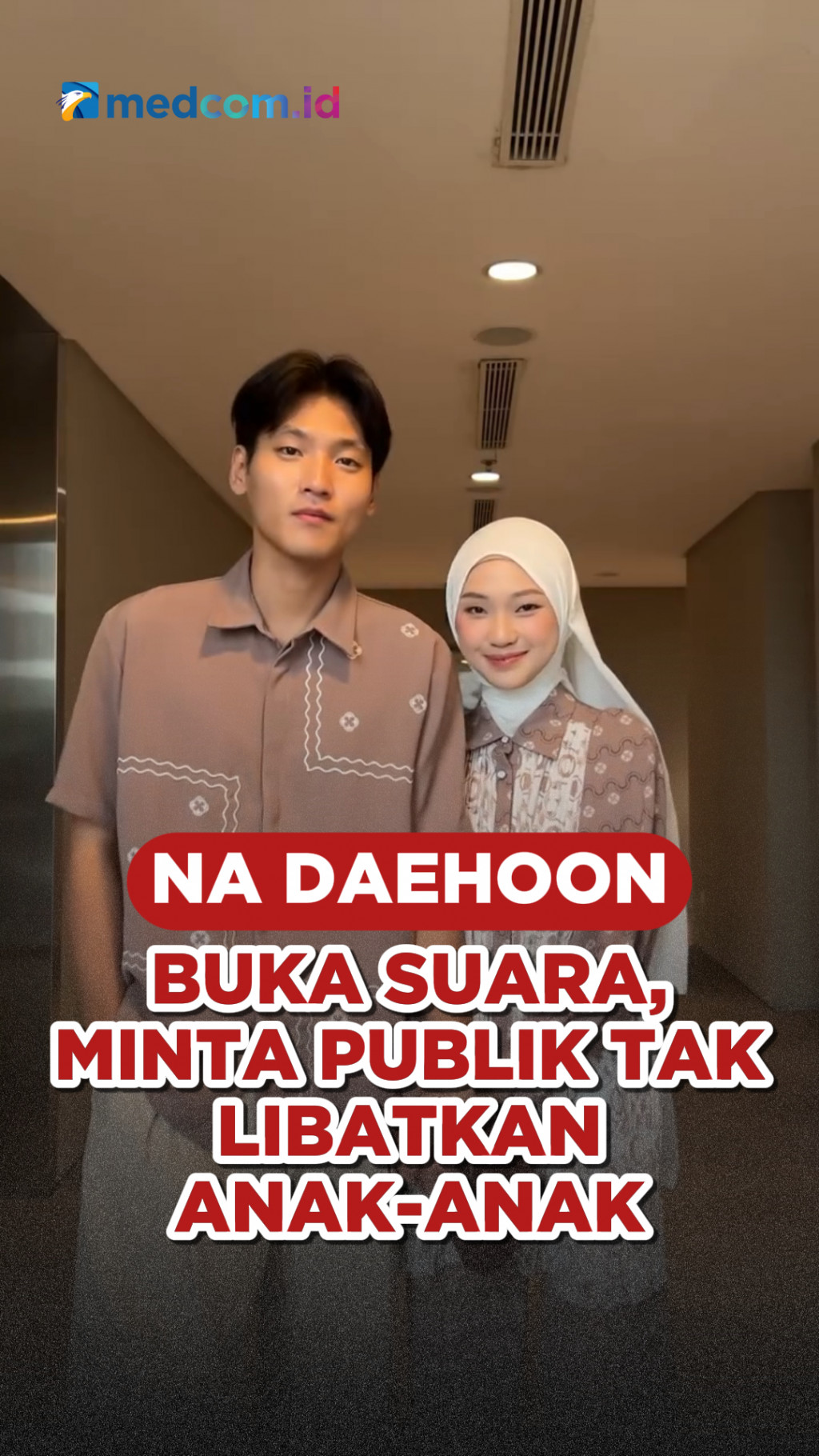 Na Daehoon Buka Suara, Minta Publik Tak Libatkan Anak-Anak