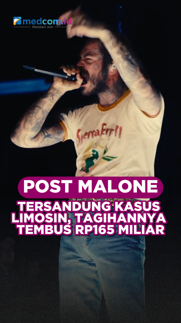 Post Malone Tersandung Kasus Limosin, Tagihannya Tembus Rp165 Miliar