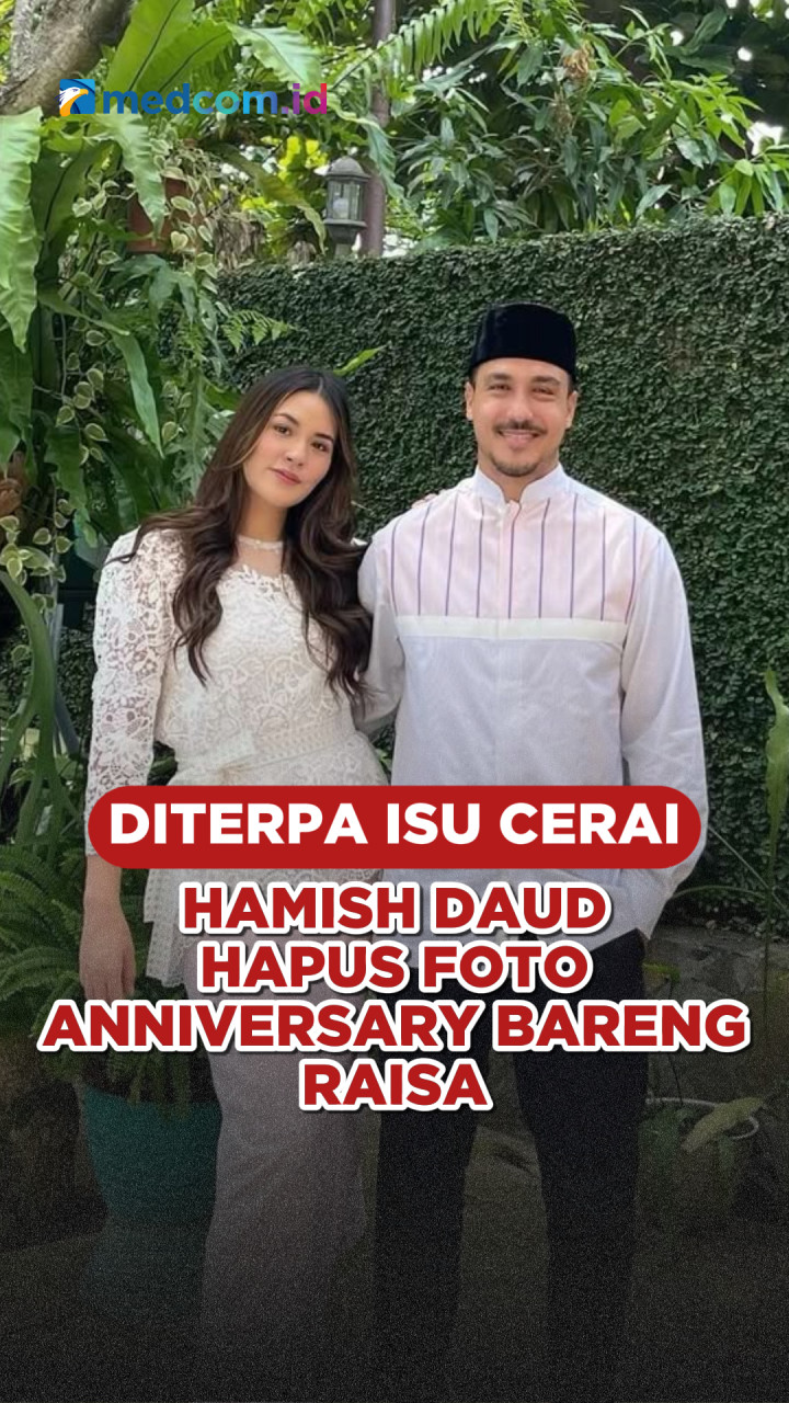Diterpa Isu Cerai, Hamish Daud Hapus Foto Anniversary Bareng Raisa