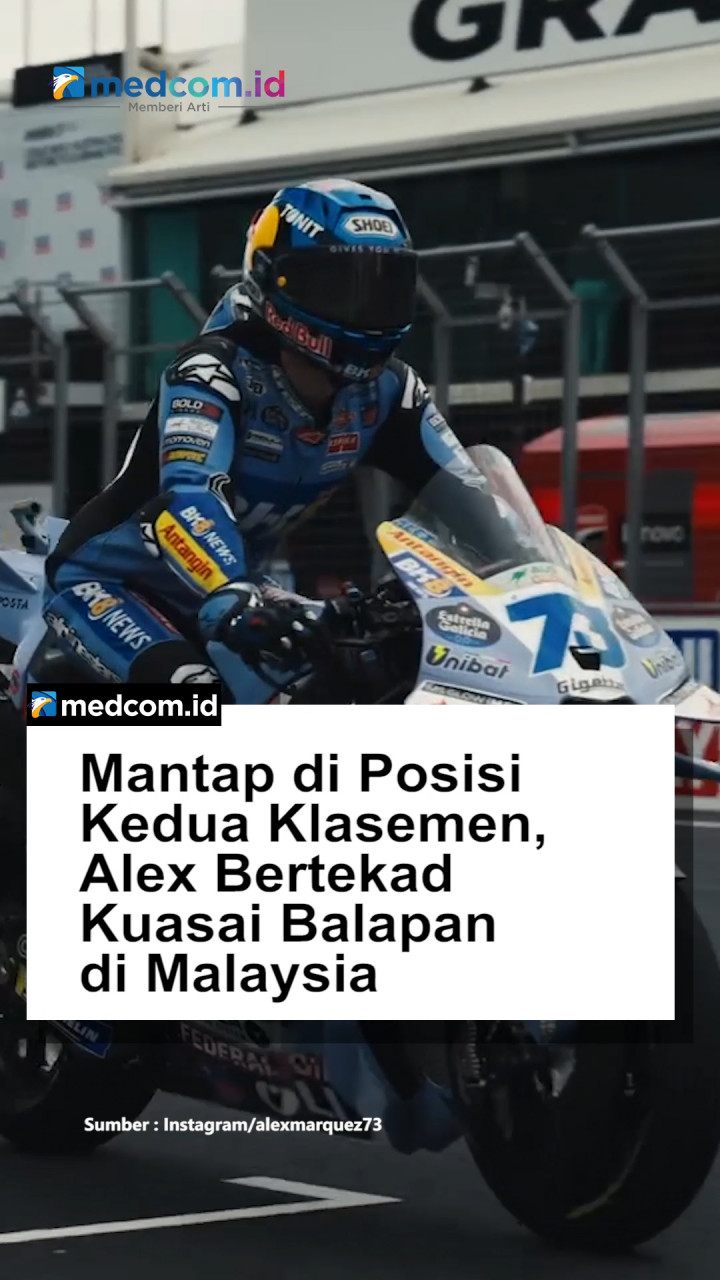 Mantap di Posisi Kedua Klasemen, Alex Bertekad Kuasai Balapan di Malaysia
