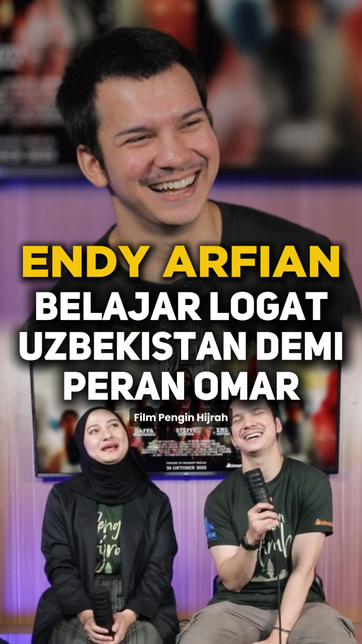 Endy Arfian Belajar Logat Uzbekistan Demi Peran Omar