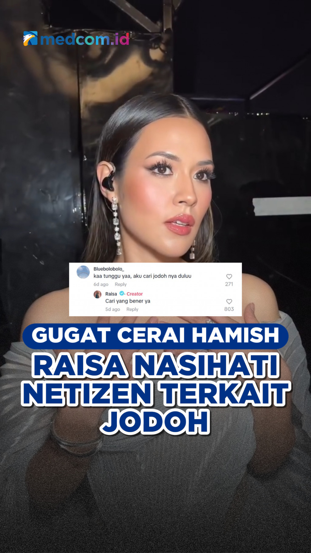 Gugat Cerai Hamish, Raisa Nasihati Netizen Terkait Jodoh