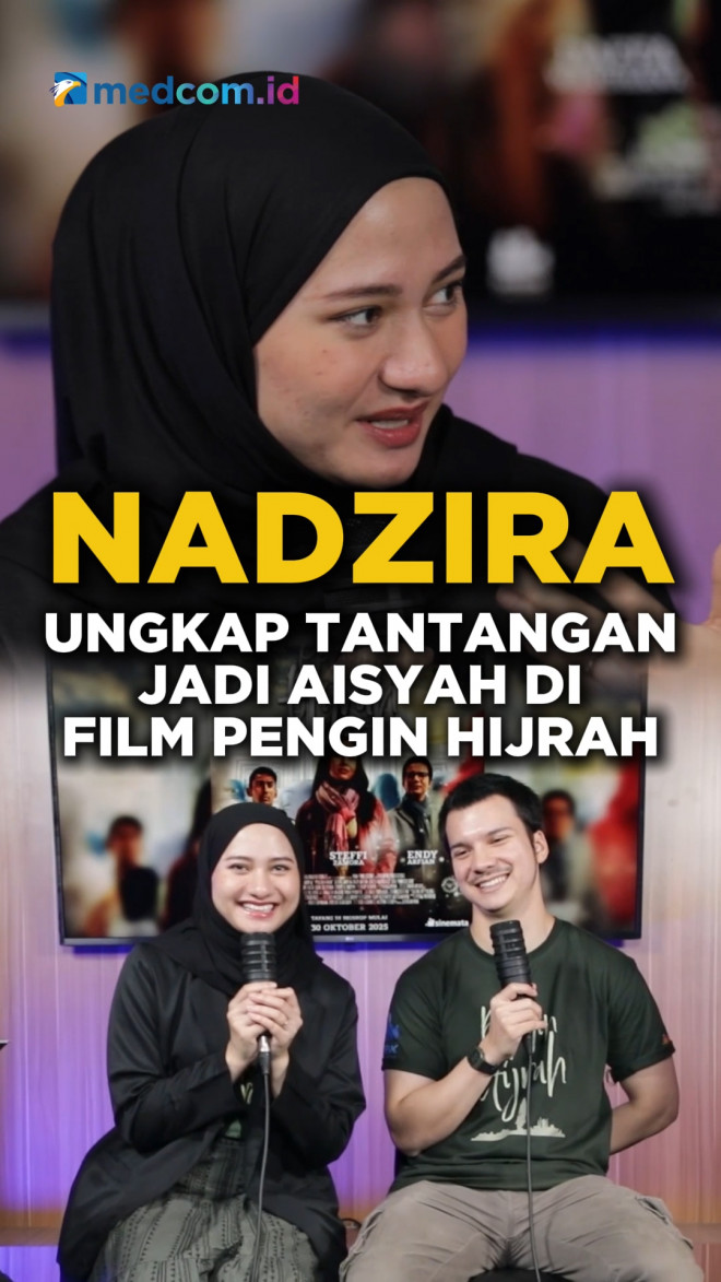 Peran Aisyah Jadi Tantangan Baru bagi Nadzira Shafa di Film Pengin Hijrah