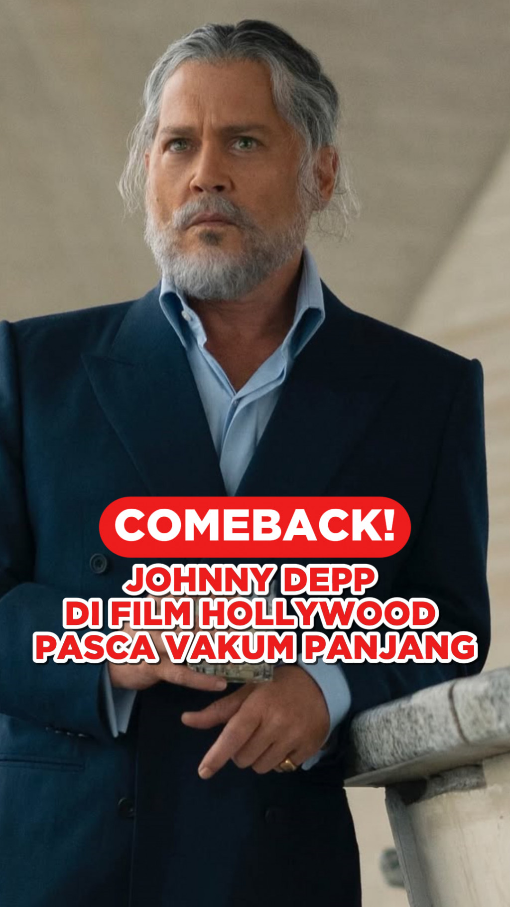 Comeback! Johnny Depp di Film Hollywood Pasca Vakum Panjang