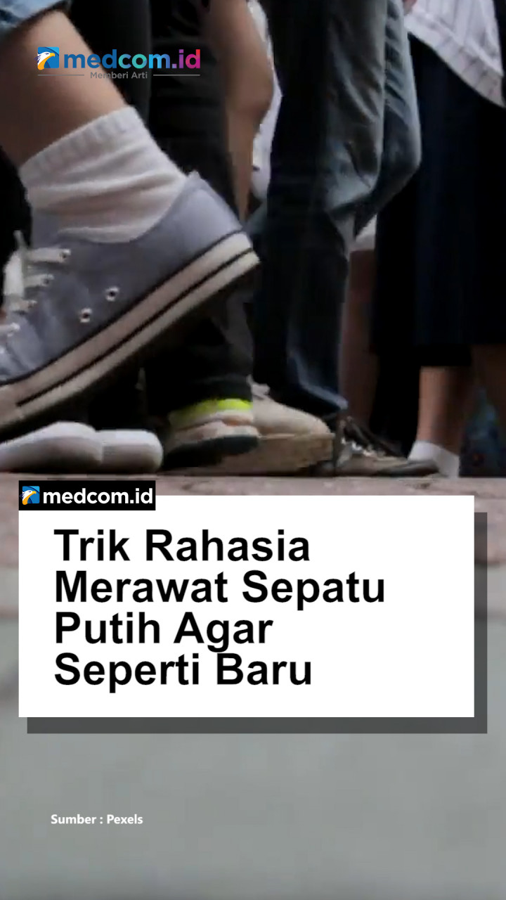 Trik Rahasia Merawat Sepatu Putih Agar Seperti Baru