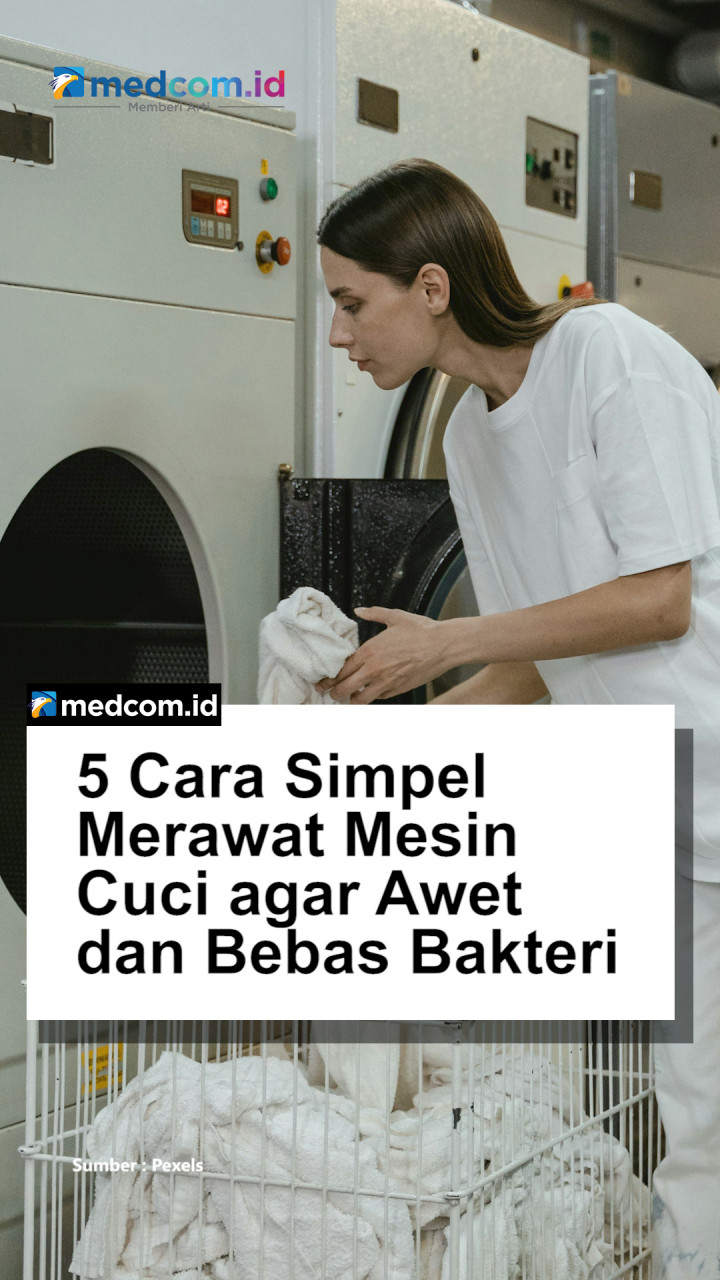 5 Cara Simpel Merawat Mesin Cuci agar Awet dan Bebas Bakteri
