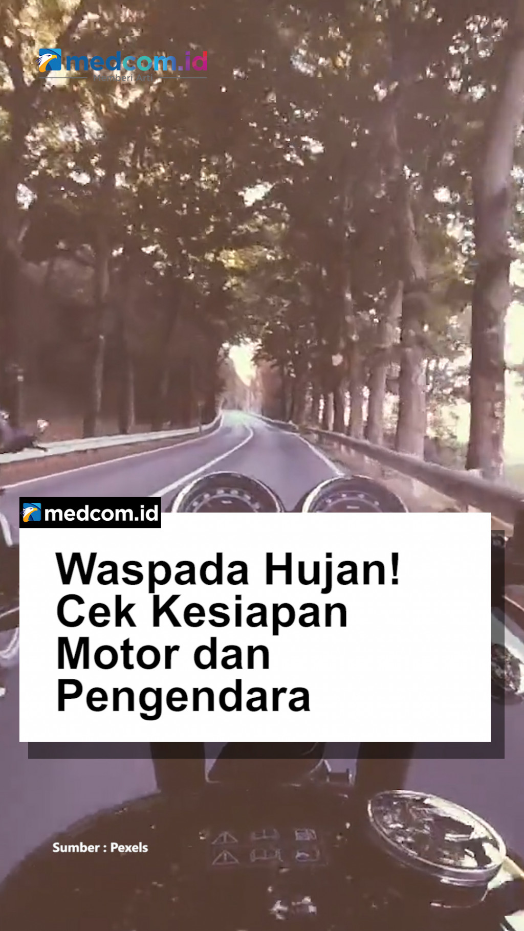 Waspada Hujan! Cek Kesiapan Motor dan Pengendara