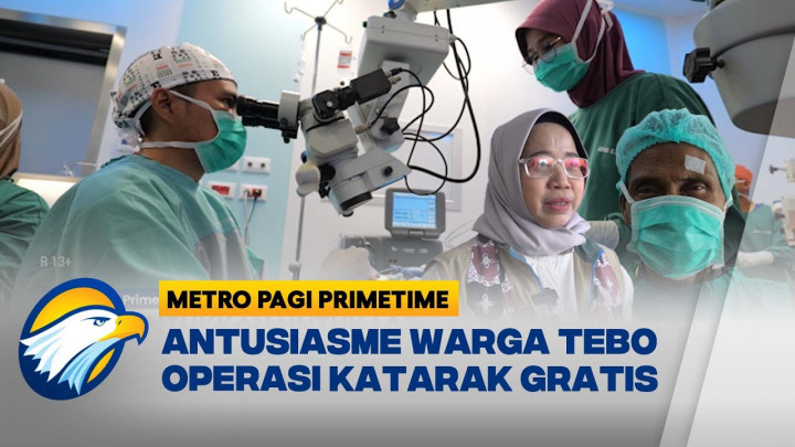 Kemensos Gelar Operasi Katarak Gratis di Tebo