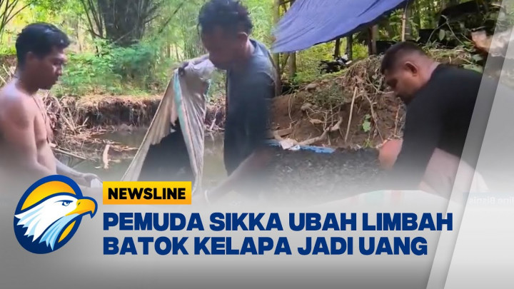 Pemuda Ini Sulap Limbah Batok Kelapa Jadi Cuan