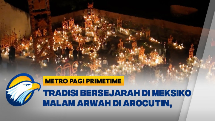 Melihat Perayaan Tradisi Kuno 'Malam Jiwa' di Meksiko