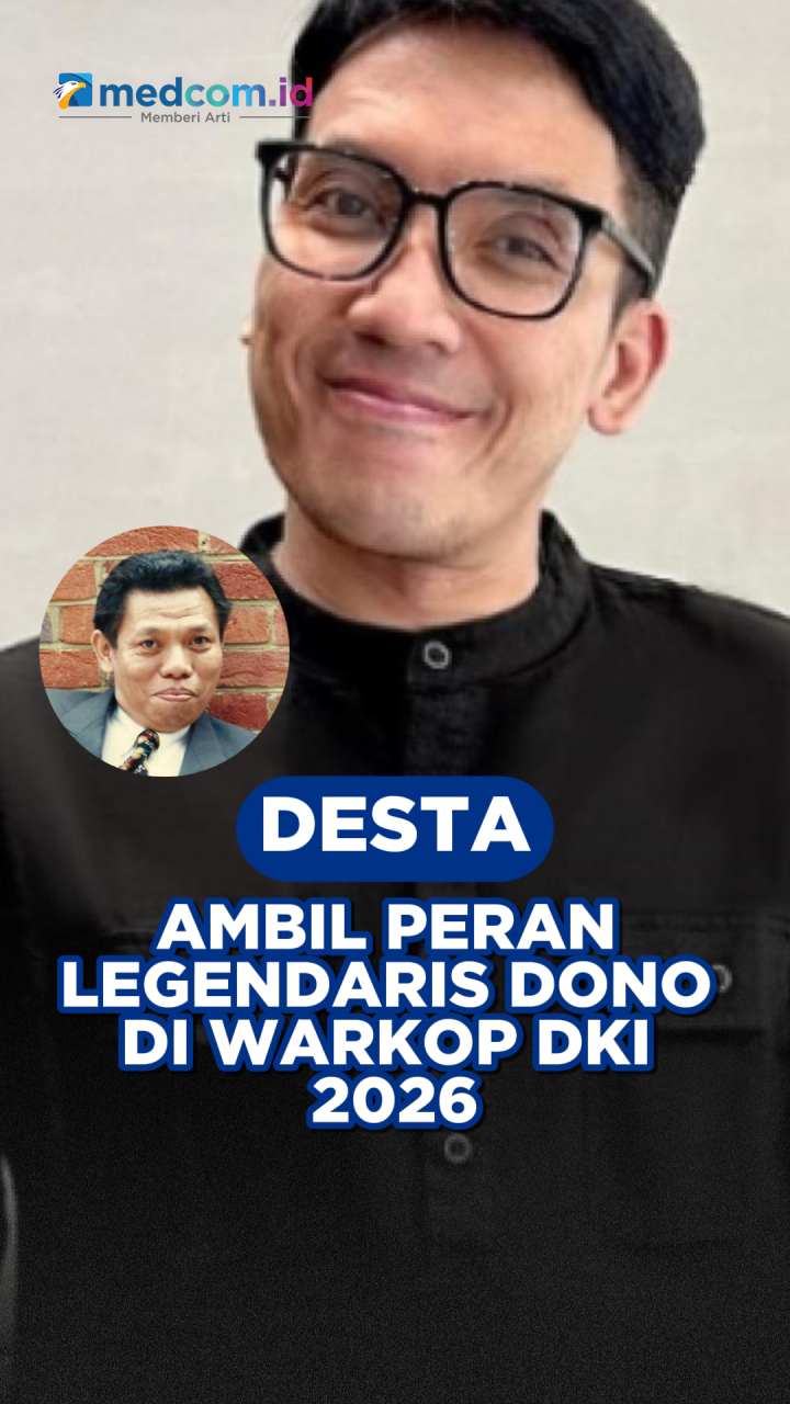 Desta Ambil Peran Legendaris Dono di Warkop DKI 2026