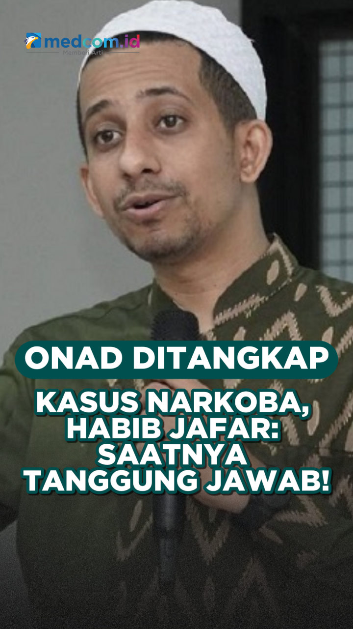Onad Ditangkap Kasus Narkoba, Habib Jafar: Saatnya Tanggung Jawab!