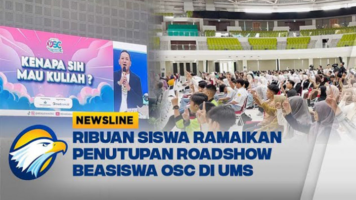 Meriah dan Penuh Harapan, Roadshow OSC di UMS Dorong Generasi Muda Mengejar Mimpi