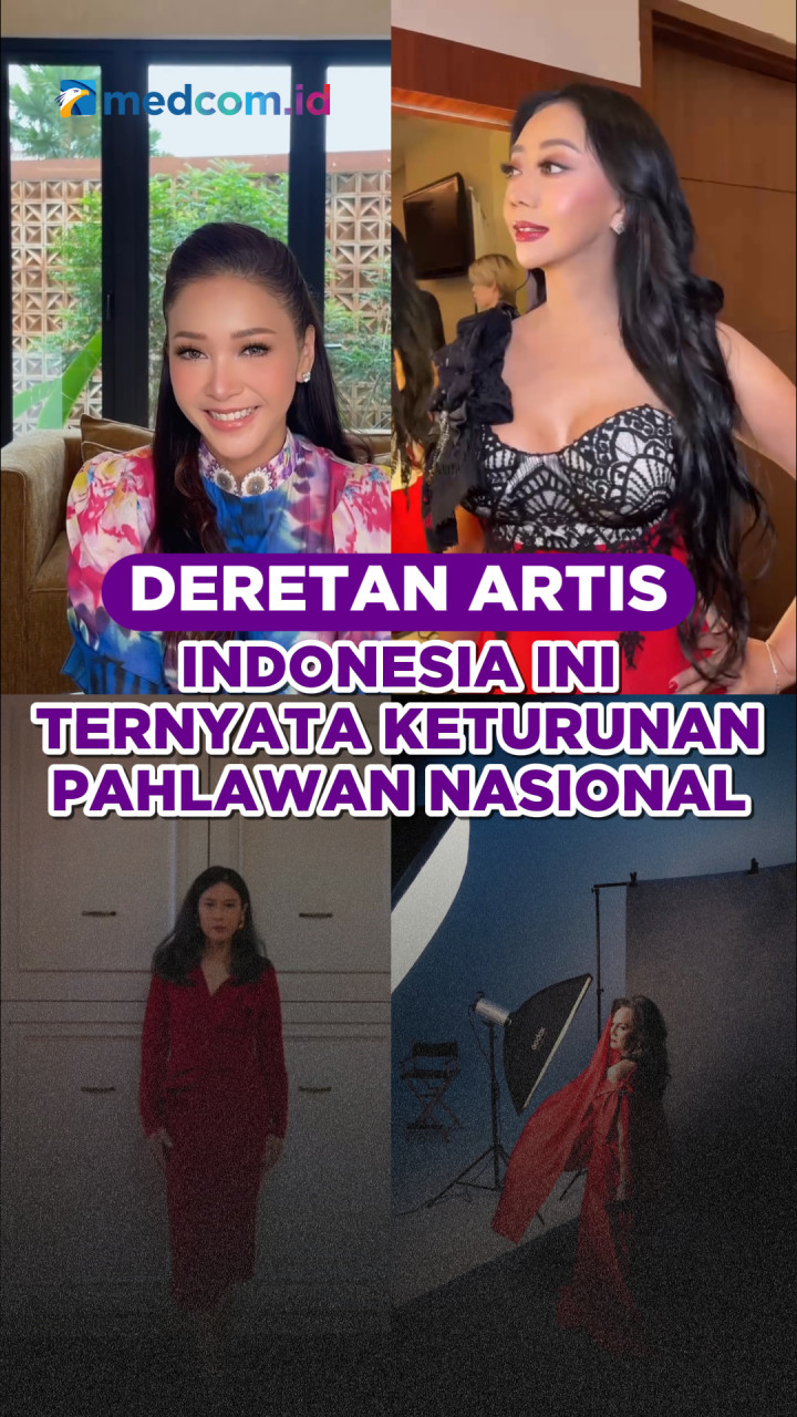 Deretan Artis Indonesia Ini Ternyata Keturunan Pahlawan Nasional