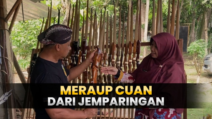 Meraup Cuan dari Jemparingan
