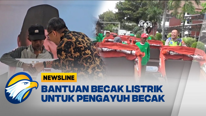 Bantuan Becak Listrik Untuk Pengayuh Becak Lansia