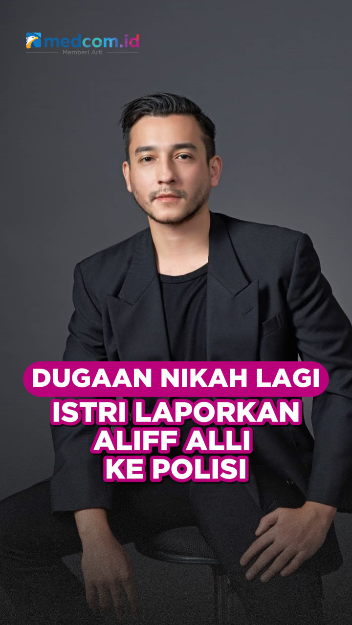 Dugaan Nikah Lagi, Istri Laporkan Aliff Alli ke Polisi