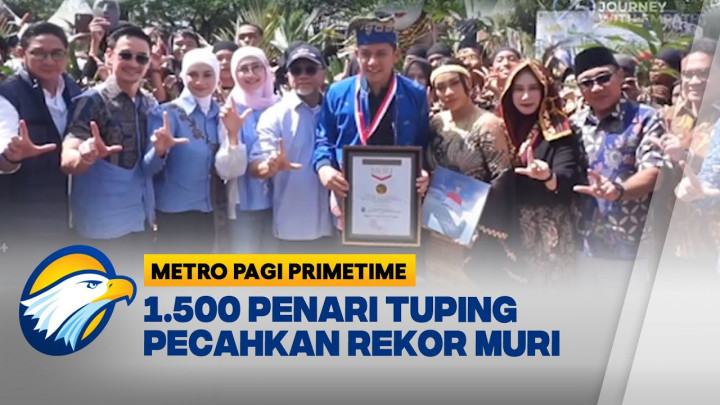 1.500 Penari Tuping Pecahkan Rekor MURI di Lamsel Fest 2025