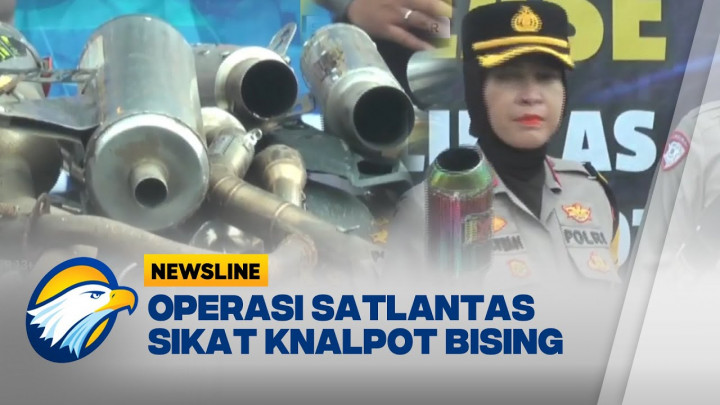 Polisi Musnahkan Ribuan Knalpot 'Brong'