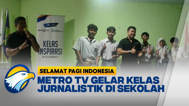 Metro TV Gelar Kelas Jurnalistik di Sekolah