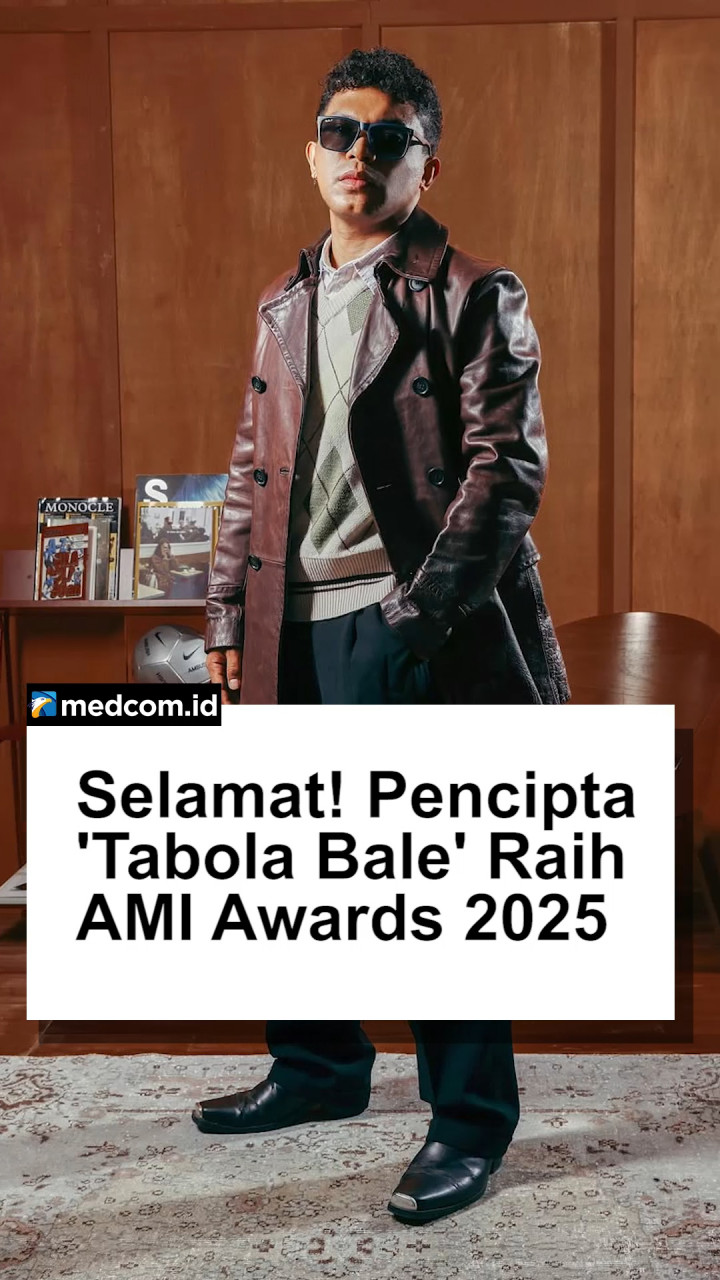 Selamat! Pencipta 'Tabola Bale' Raih AMI Awards 2025