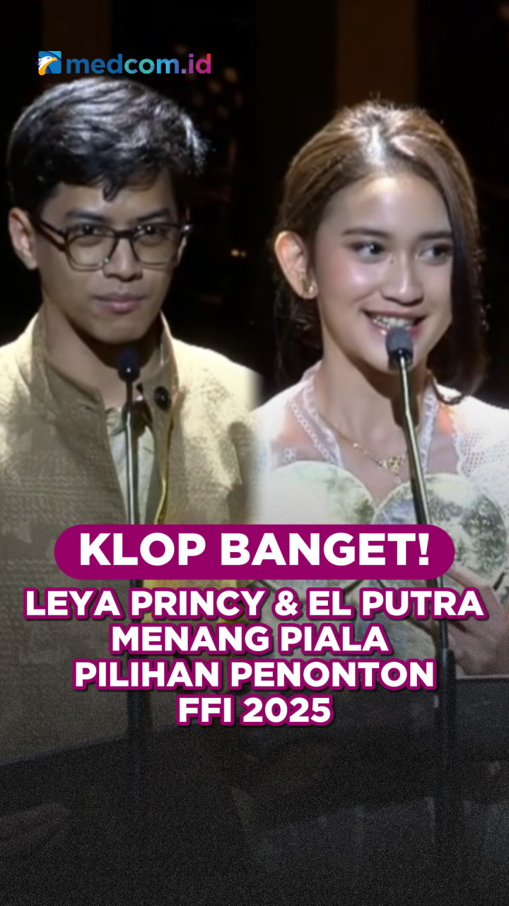 Klop Banget! Leya Princy dan El Putra Menang Piala Pilihan Penonton FFI 2025
