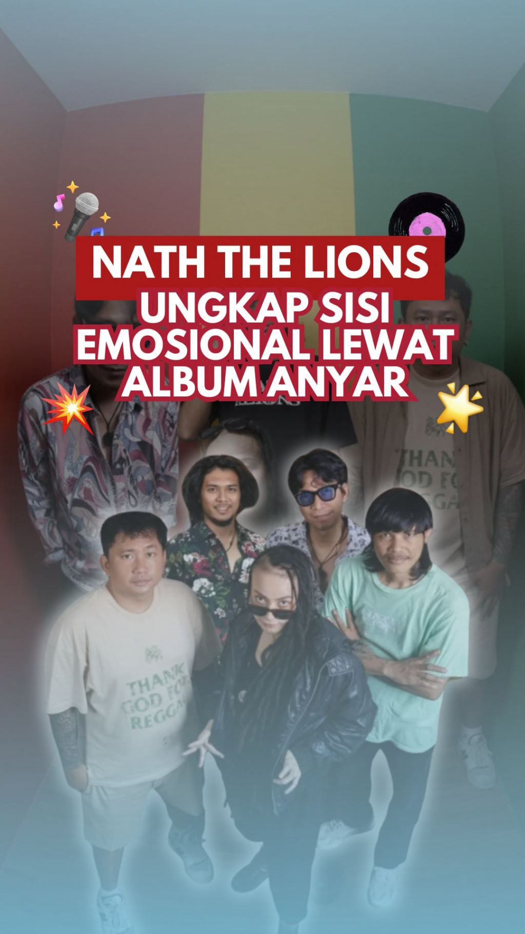 Nath The Lions Ungkap Sisi Emosional Lewat Album Anyar