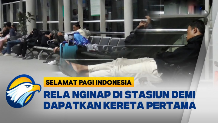 Fenomena Penumpang Rela Tidur di Stasiun Cikarang