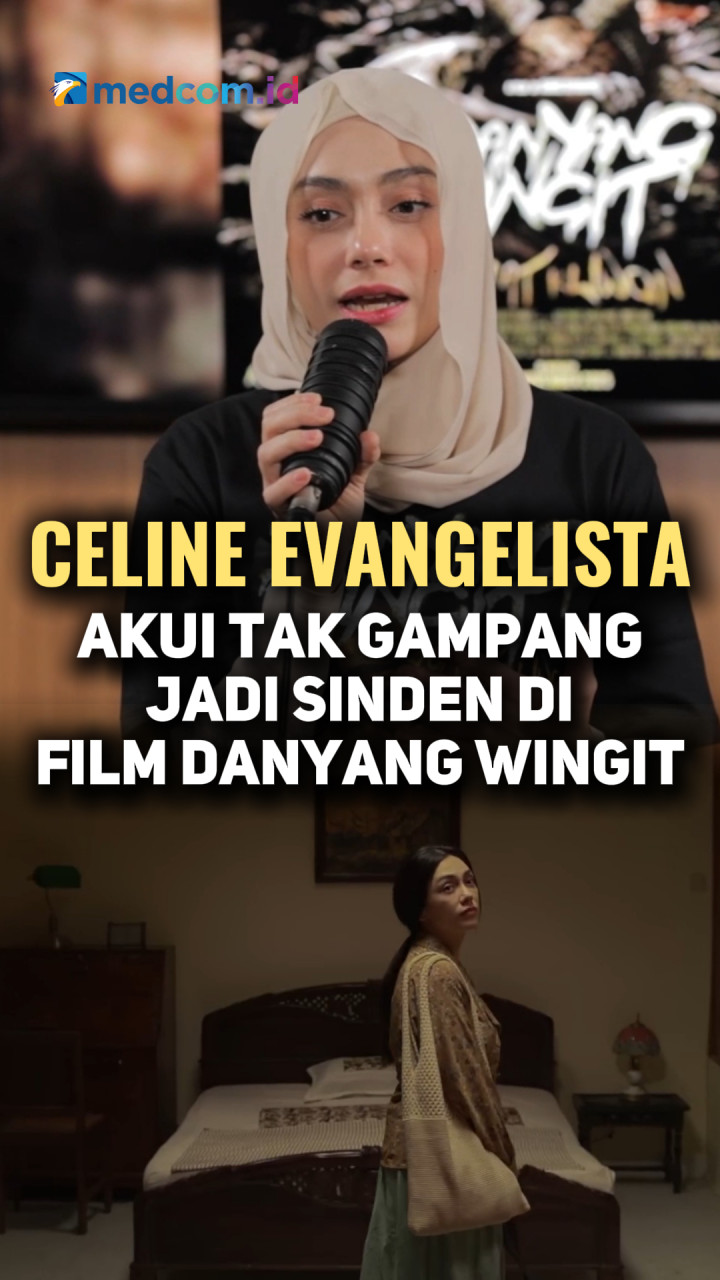 Celine Evangelista Akui Tak Gampang Jadi Sinden di Film Danyang Wingit