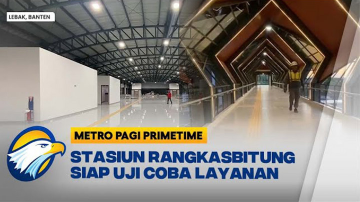 Gedung Stasiun Rangkasbitung Mulai Diuji Coba
