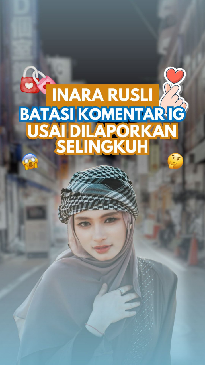 Inara Rusli Batasi Komentar IG Usai Dilaporkan Selingkuh